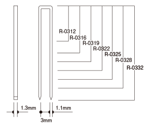 R-03(4-MA)ステープル
